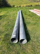 Quantity drainage pipe sections, 8