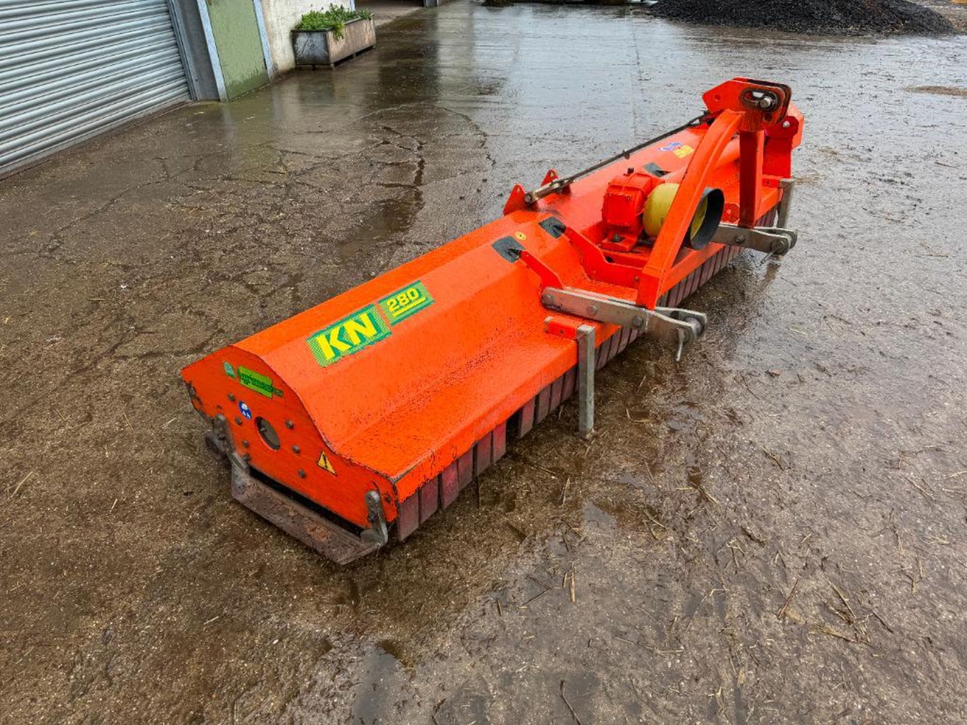 2012 Agrimaster KN280 2.8m flail mower, linkage mounted, PTO driven. Serial No: 22832 - Image 4 of 6