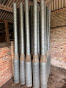 10No grain aeration pedestals