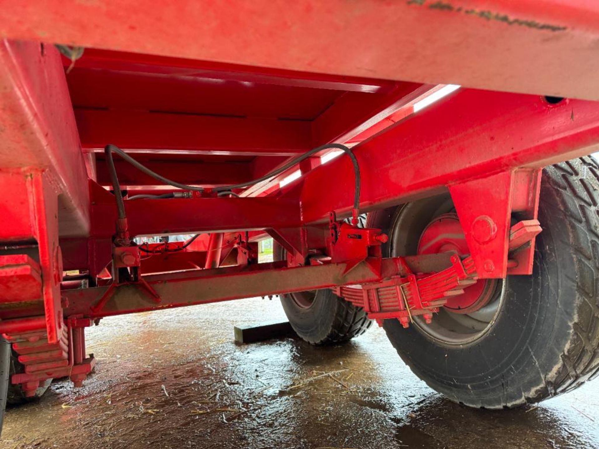 2008 AS Marston ACE 12t twin axle grain trailer with hydraulic brakes, manual tailgate and grain chu - Image 5 of 12