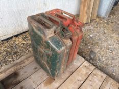 2No Jerry cans