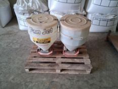 2No Stocks Ag Fan Jet applicators, spares or repairs NB: Manual in Office