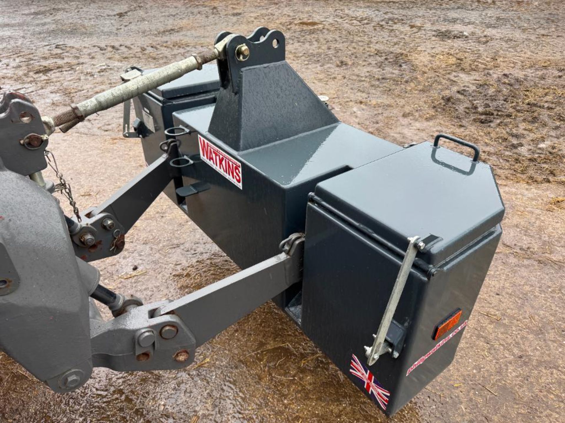 2021 Philip Watkins 1200kg front weight block. Serial No: ATT01781 - Image 2 of 3