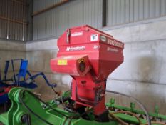 2006 Hatzenbichler Opico Variocast Air 8 pneumatic seeder. Serial No: 0797-22/06