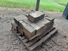 Quantity timber blocks
