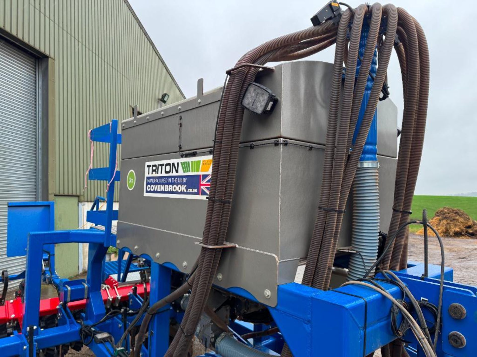 2021 Covenbrook Triton 3m seed drill with G�ttler Simplex packer, pre-em and tramline markers c/w re - Image 10 of 14