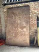 3No heavy duty composite boards, 2.4m x 1.5m