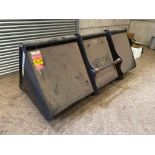 2016 Strimech BK20-80 8ft grain bucket with Manitou attachments. Serial No: 188223