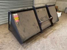 2016 Strimech BK20-80 8ft grain bucket with Manitou attachments. Serial No: 188223