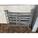 Quantity 4ft galvanised sheep hurdles