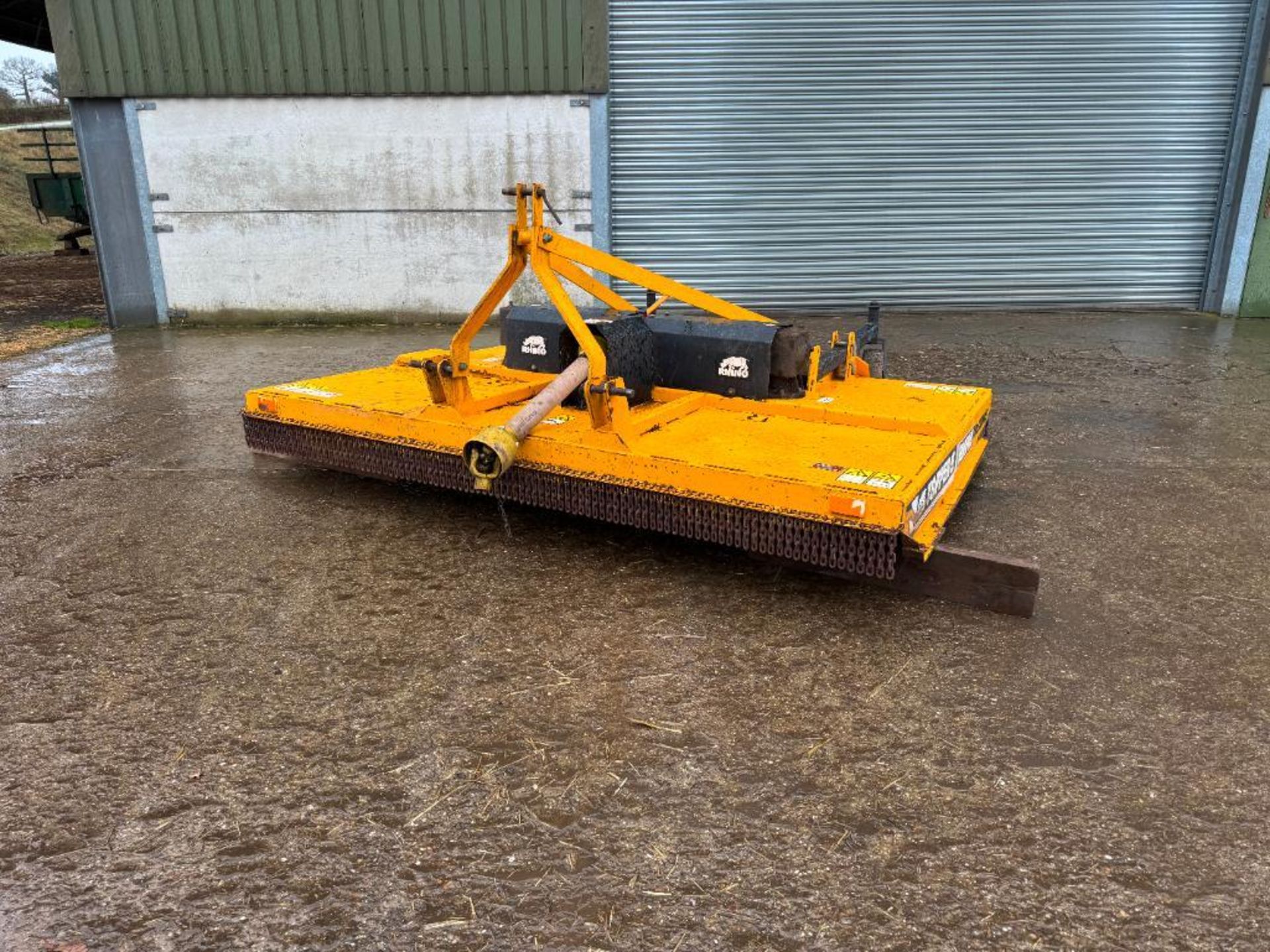 McConnel Rhino Topper 9, linkage mounted. Machine No: 1028281. Serial No: 1888/02