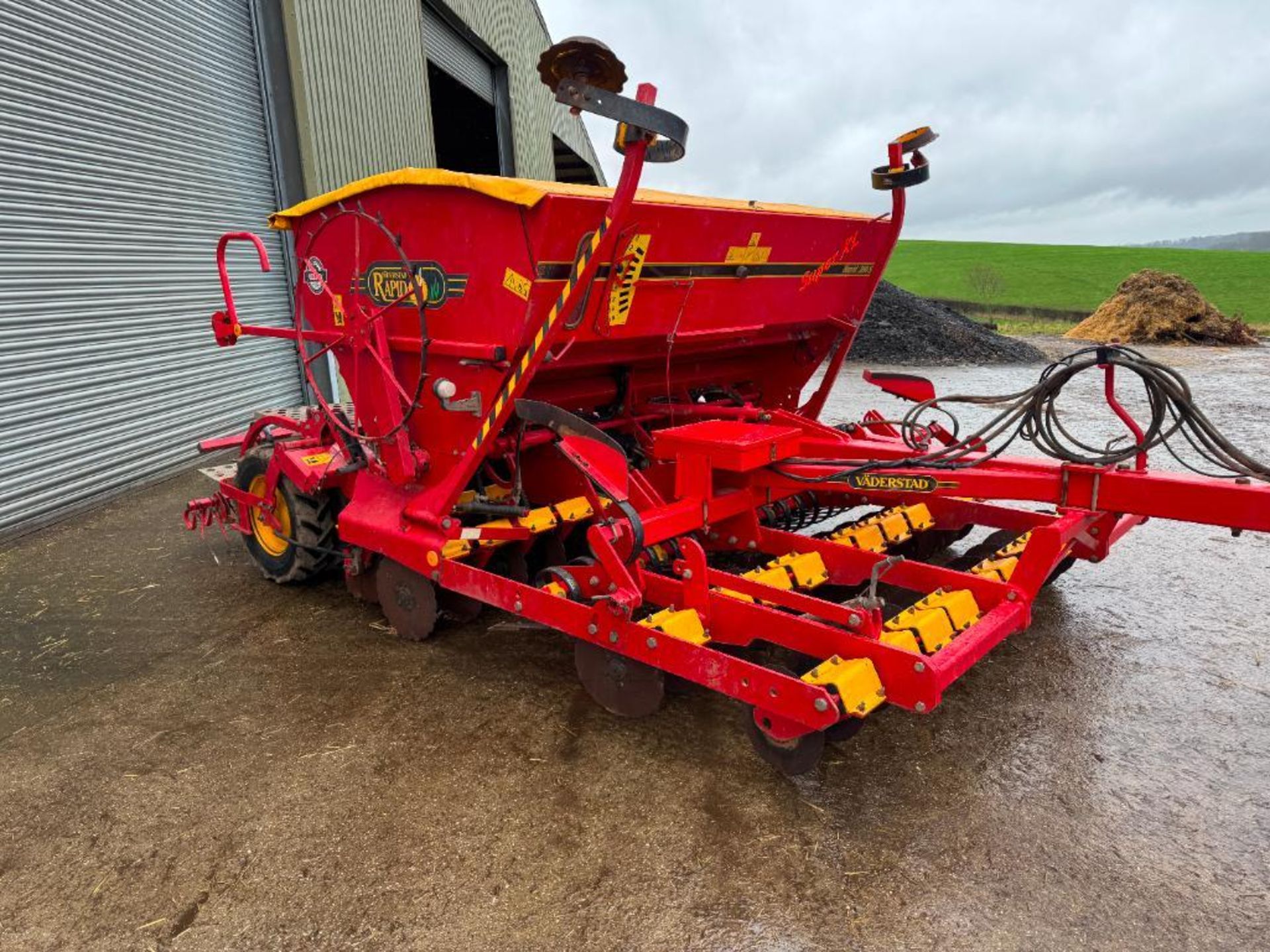 2004 Vaderstad Rapid 300S Super XL 3m disc drill with pre-em and bout markers. Serial No: 7276 - Image 12 of 17