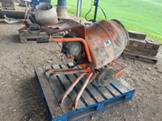 Belle Mini 140 cement mixer, single phase