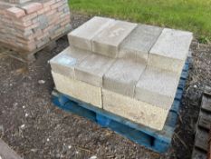 Quantity concrete blocks