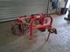 PZ Zweegers twin rotor haybob. Serial No: TH0182490