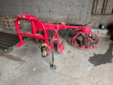 PZ Zweegers twin rotor haybob. Serial No: TH0182490