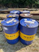 Quantity oil drums