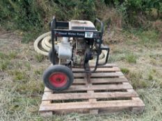 SIP 3" diesel water pump and pipe