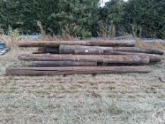 Quantity telegraph poles