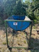Half drum on stand