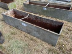 Galvanised 6ft water trough