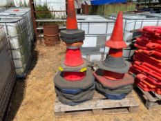 Quantity traffic cones