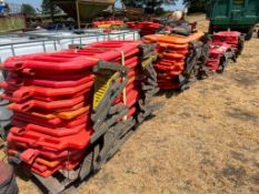 Quantity plastic barriers
