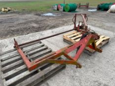Polythene winder, hydraulic driven, linkage mounted