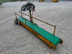 Walthambury stitching line, 3 phase with Newlong stitching unit and 10ft conveyor