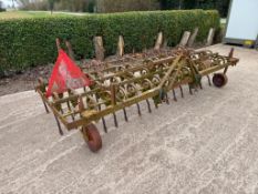 Interrow 11ft spring tine cultivator 5 row, linkage mounted