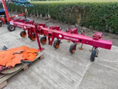 Kongskilde Vibro-Corn 5 row inter-row vegetable weeder with spares