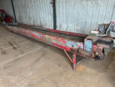 Conveyor 0.5m wide x 6.5m, 3 phase