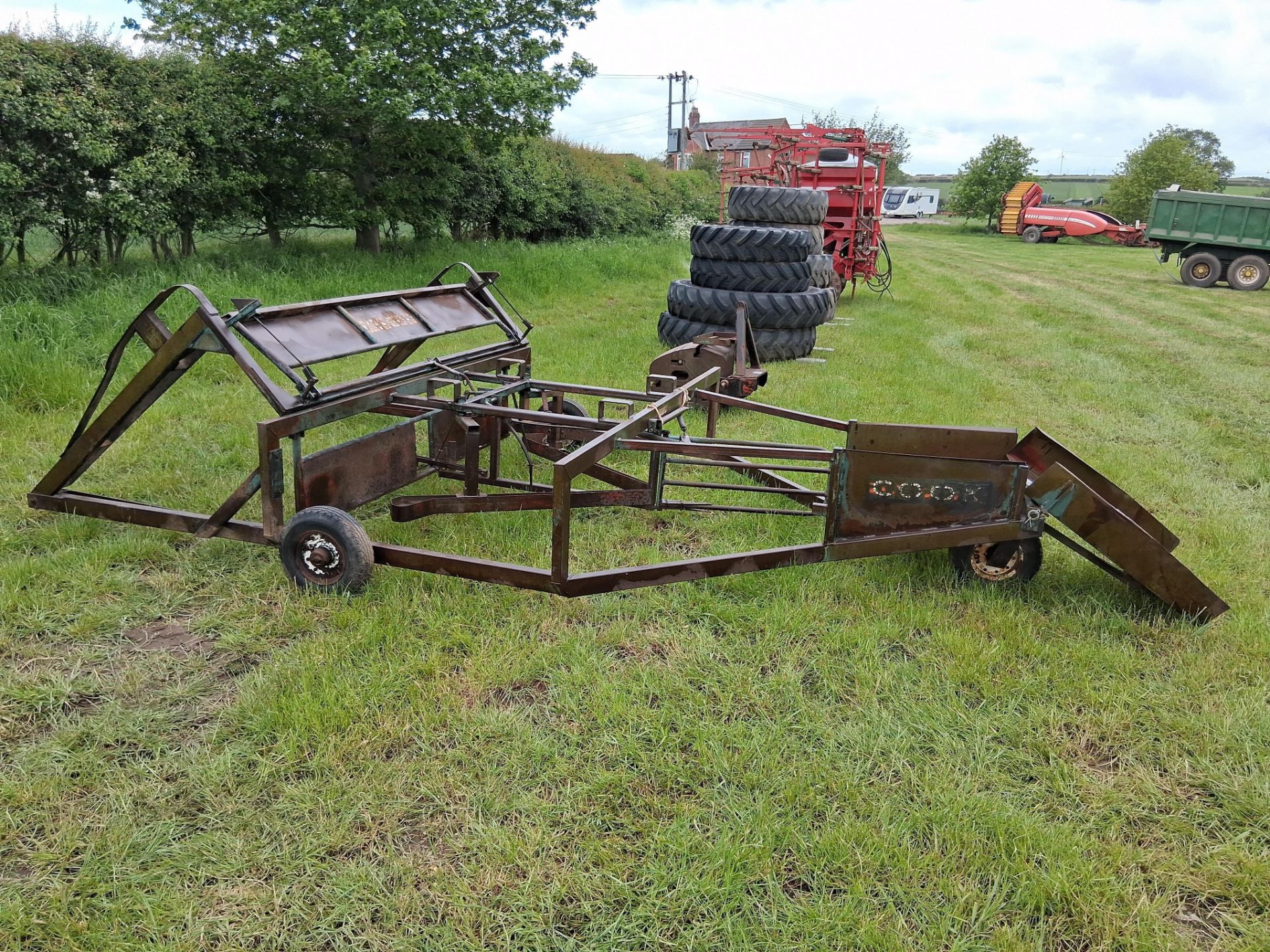 Cooks flat 8 bale sledge - Image 6 of 6
