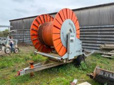 Irrifrance Optima Super 2 TTi single axle irrigation reel frame only