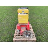 2012 Spaldings TP0830N pneumatic seed applicator. Serial No: 0812144