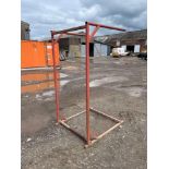 Metal bag stand