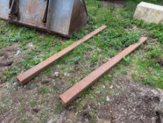 Pallet tine extensions