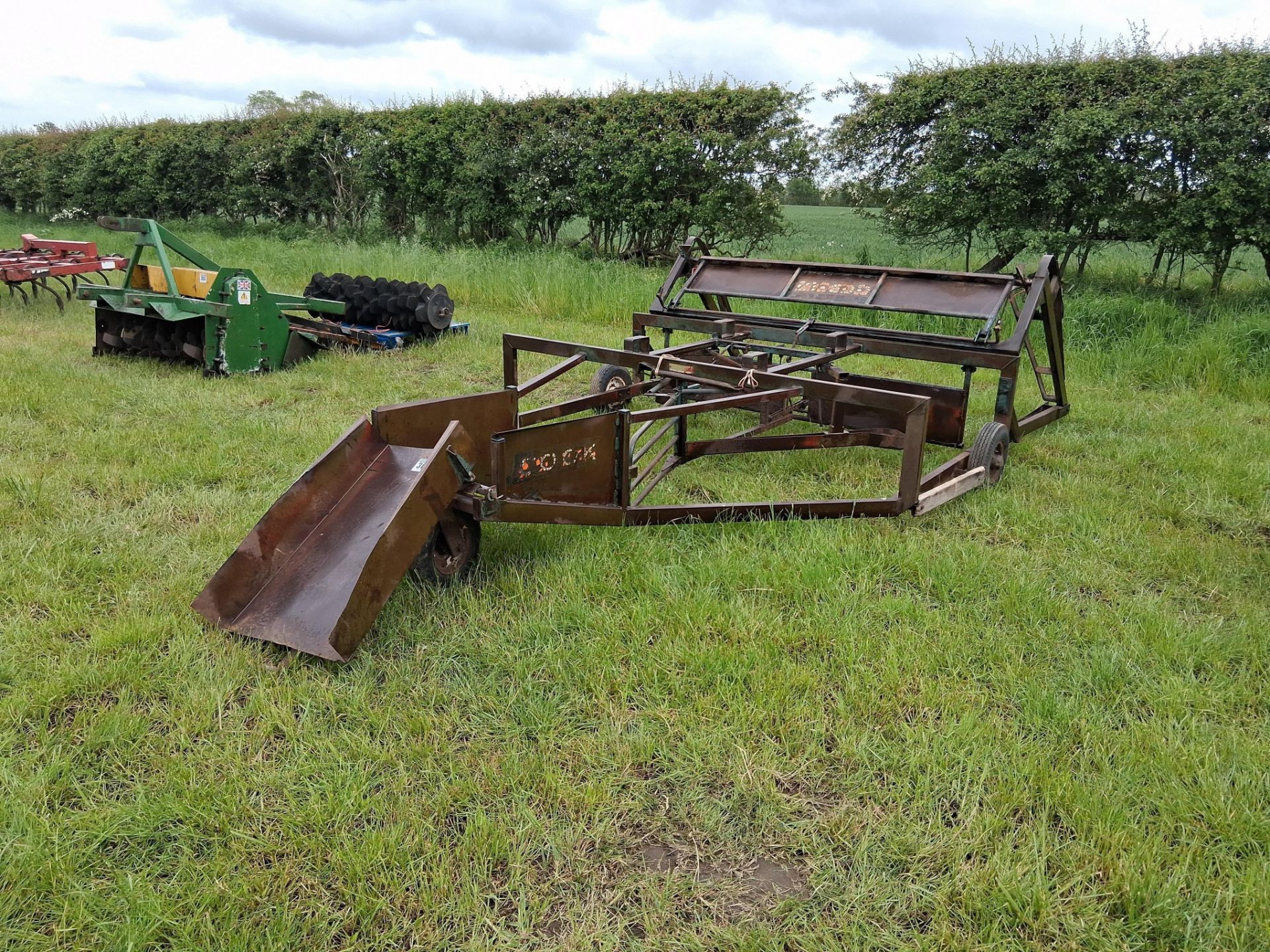 Cooks flat 8 bale sledge - Image 2 of 6