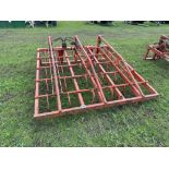 Browns twin bale grab with pin and cone attachments