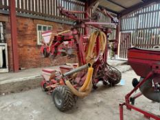 Accord Optima 8 row maize drill, hydraulic folding. Serial No: 002382