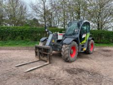 2013 Claas Scorpion 7044 Varipower materials handler with Claas Q-fit headstock, pallet tines and re
