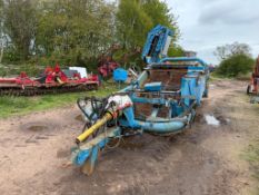 2004 Pearson Enterprise Starflow single bed trailed parsnip harvester, 45ml web, 1.8m bed, wheel dri