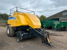 2010 New Holland BB9090 heston baler, single axle on Alliance 28L-26 wheels and tyres. Serial No: AG