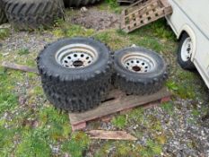 3No Bronco Grizzly-Claw 235/75R15, 6 stud wheels and tyres