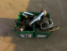 Quantity implement pins
