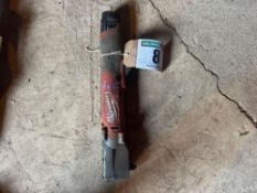 Milwaukee M12 angled 3/8 inch impact wrench with 2.0ah battery