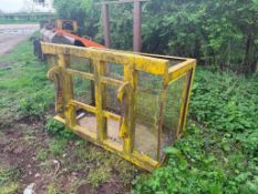 Man basket with Claas attachments, untested