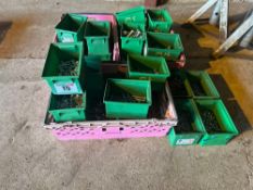 Quantity nuts, bolts etc
