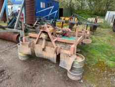 Jones Engineering front mounted crowner, PTO driven