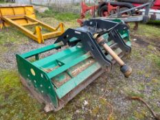 2018 Spearhead XR27 2.7m front or rear mounted flail mower. Serial No: S181548